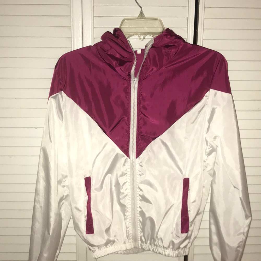 zip up wind breaker